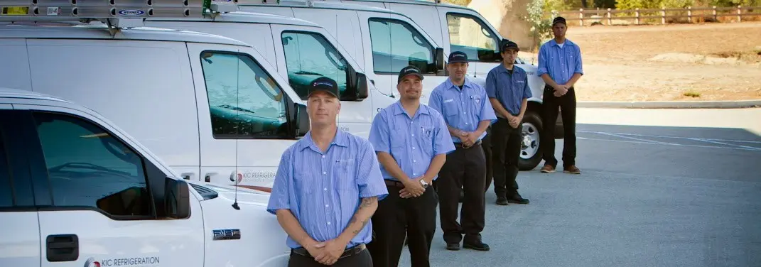 KIC Refrigeration crew ready for Mini Split Repair jobs across South Pasadena